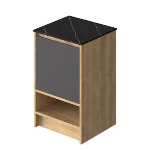 Vanitory Classic Legno Giorno 50 cm - Frente Negro