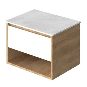 Vanitory Classic Rovere Giorno 60 cm - Frente Blanco