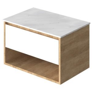 Vanitory Classic Rovere Giorno 70 cm - Frente Blanco