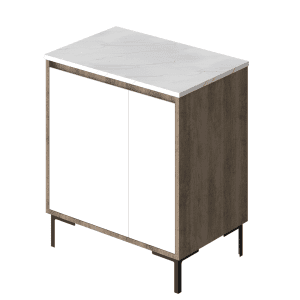 Vanitory Classic Fortezza Notte 70 cm - Frente Blanco