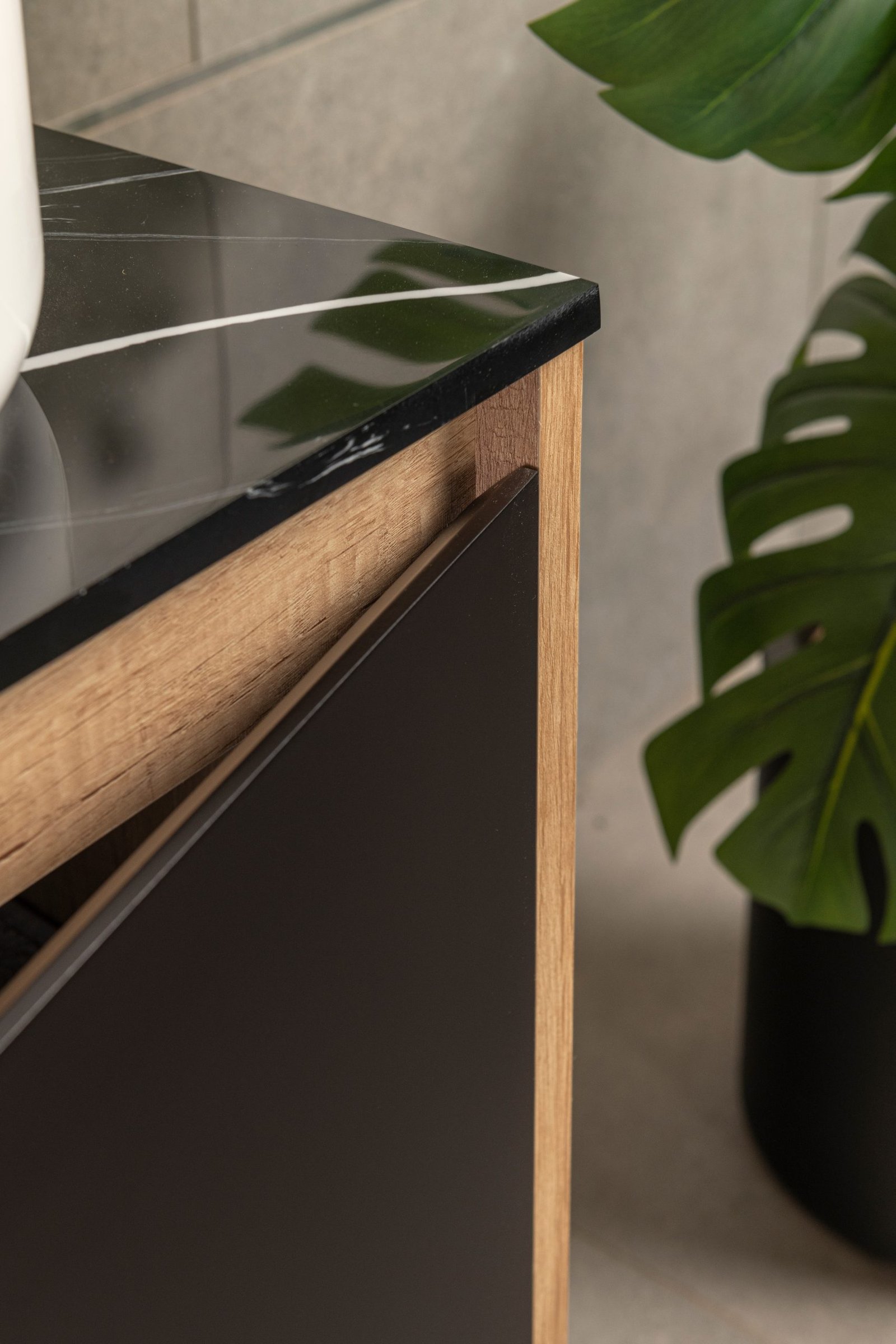 Vanitory Classic Legno Giorno 60 cm - Frente Negro - Image 2