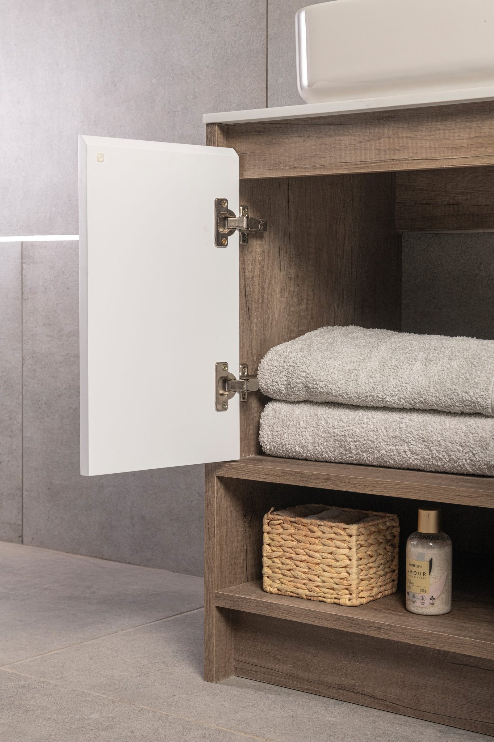 Vanitory Classic Legno Notte 60 cm - Frente Blanco - Image 7