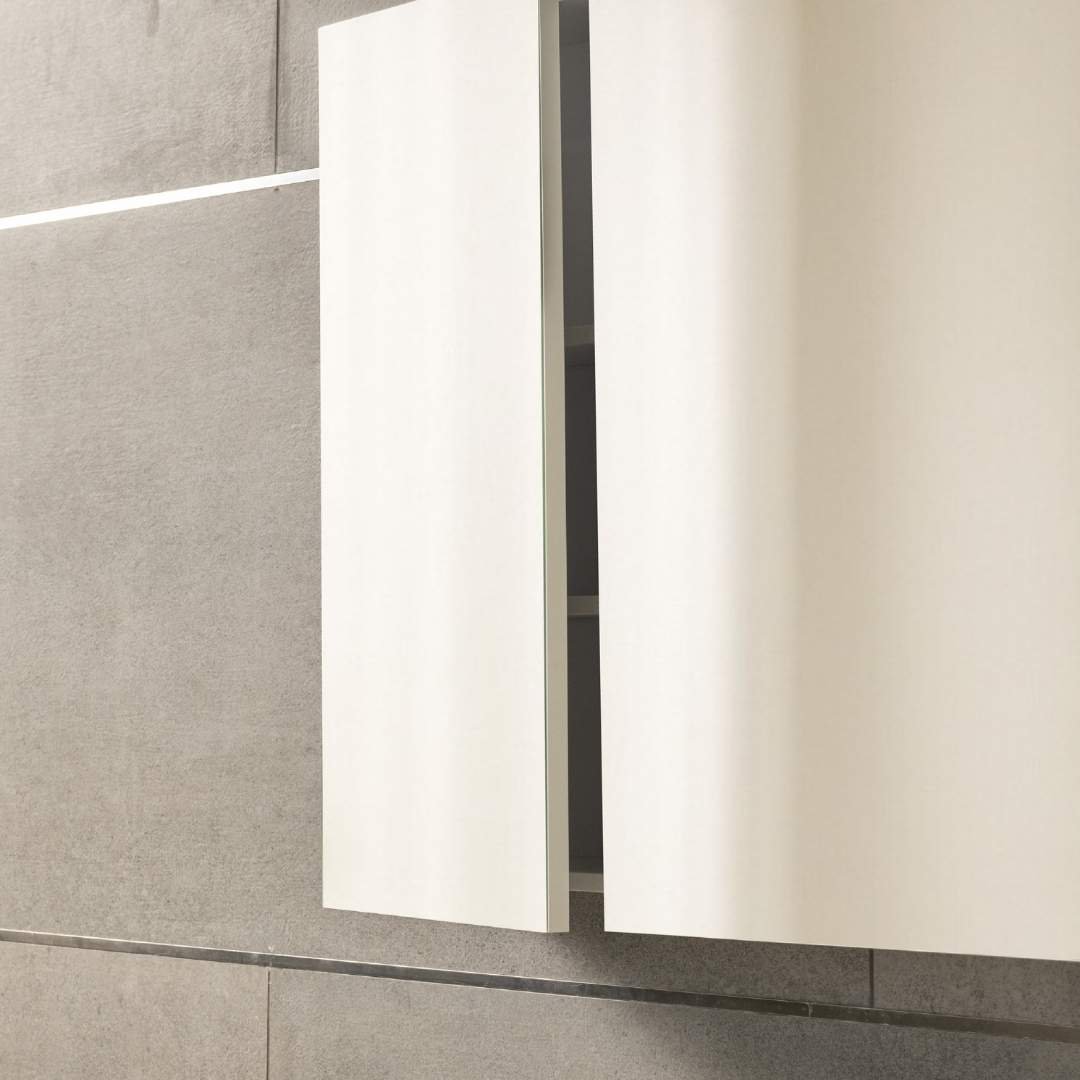 Espejo box Wellbox Duo 80x62x15 cm - Negro - Image 3