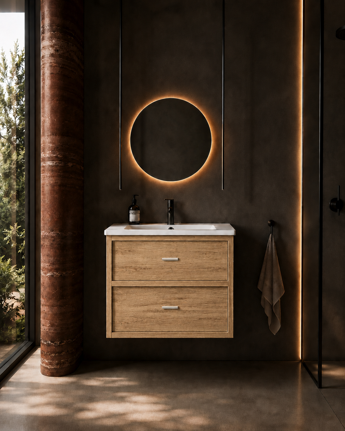 Vanitory Classic Bosco - Roble 50 cm